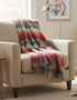 John Hanly Cashmere Throw | Multi Check