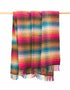 John Hanly Cashmere Throw | Multi Check