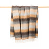 John Hanly Cashmere Throw | Camel Grey Brown