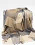 John Hanly Cashmere Merino Throw | Gray Cream