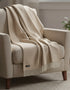 John Hanly Oversized Cashmere Throw - Beige