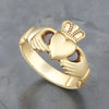 9K Heavy Gents Claddagh Ring