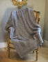 Aran Crafts Fairy Tree Merino Throw | Grey
