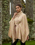 Jimmy Hourihan 100% Wool Cape | Natural Cream
