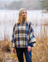 Mucros Country Cape | Blue Check