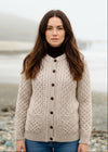 Aran Lumber Cardigan | Parsnip
