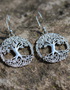 Tree of Life Sterling Silver Earrings