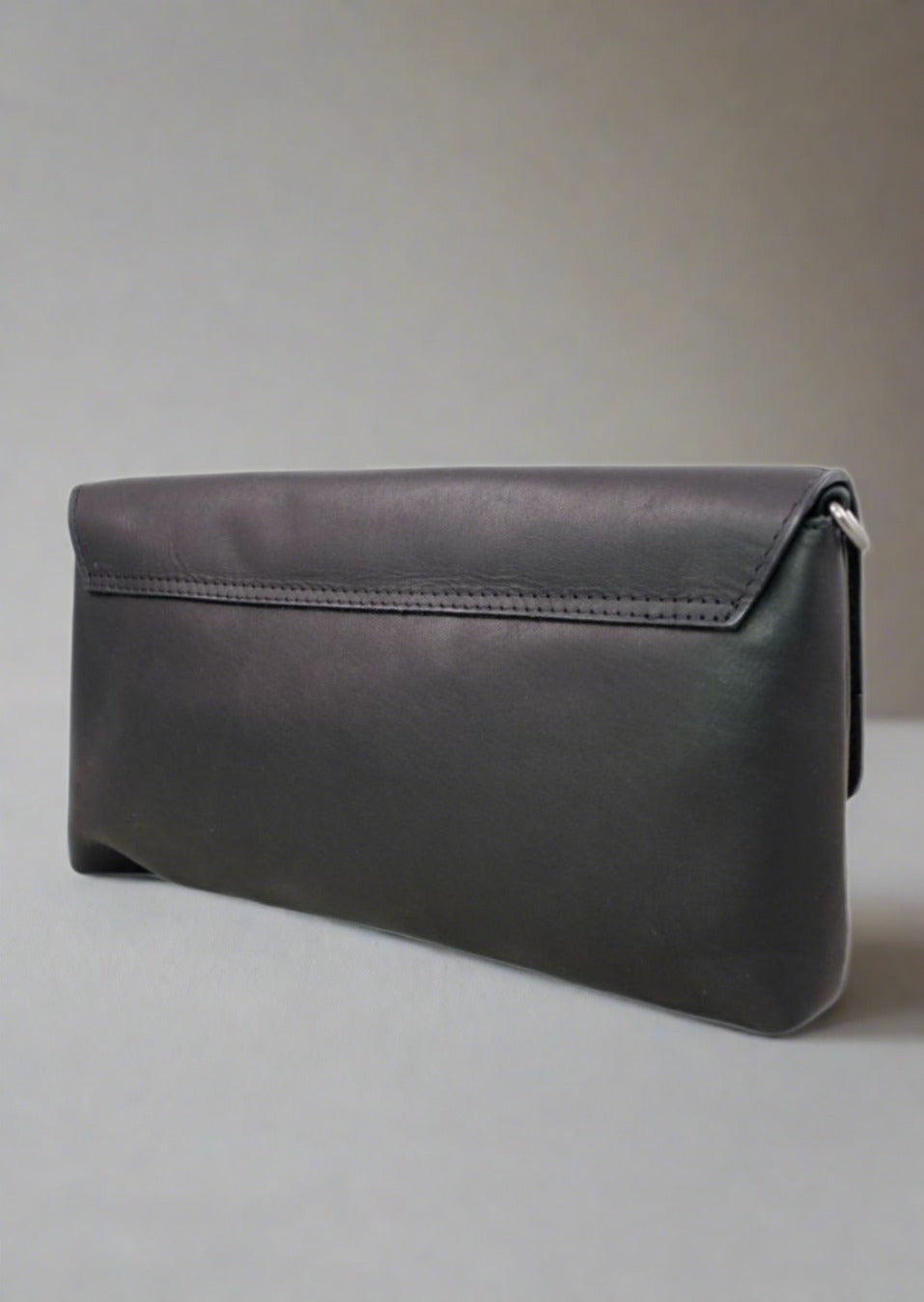 Lee River Black Ciara Clutch Bag
