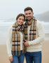 John Hanly Lambswool Scarf Merrick Tartan