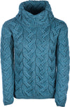 Aran Cowl Neck Chunky Sweater | Irish Sea