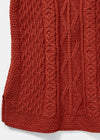 Aran Ladies Vest | Orange