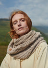 Aran Buttoned Snood
