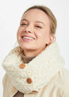 Aran Buttoned Snood