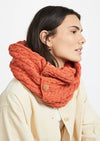 Aran Buttoned Snood
