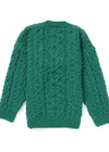 Kids Aran Sweater | Green