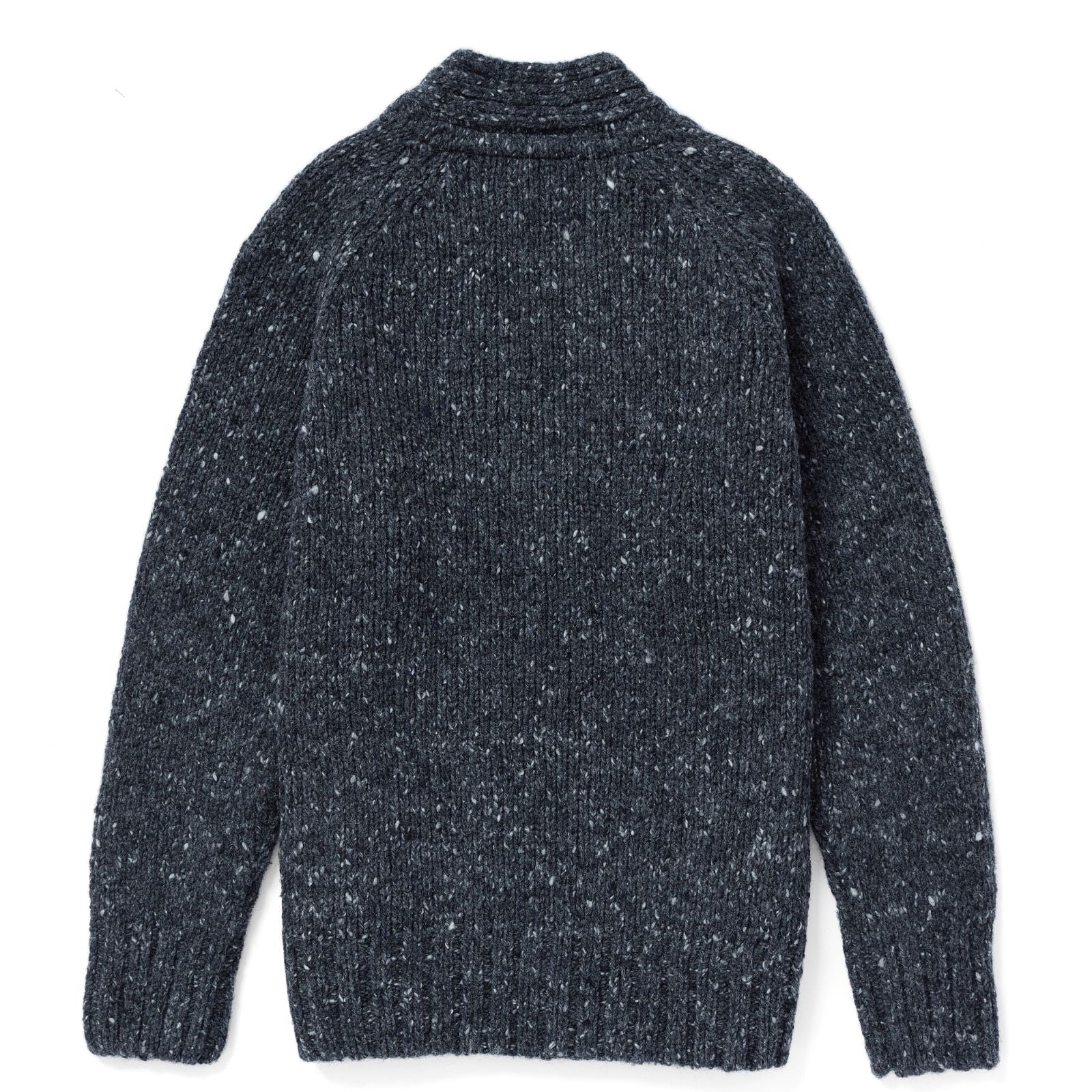 Ladies Tweed Cardigan | Charcoal