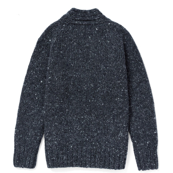 Ladies Tweed Cardigan | Charcoal
