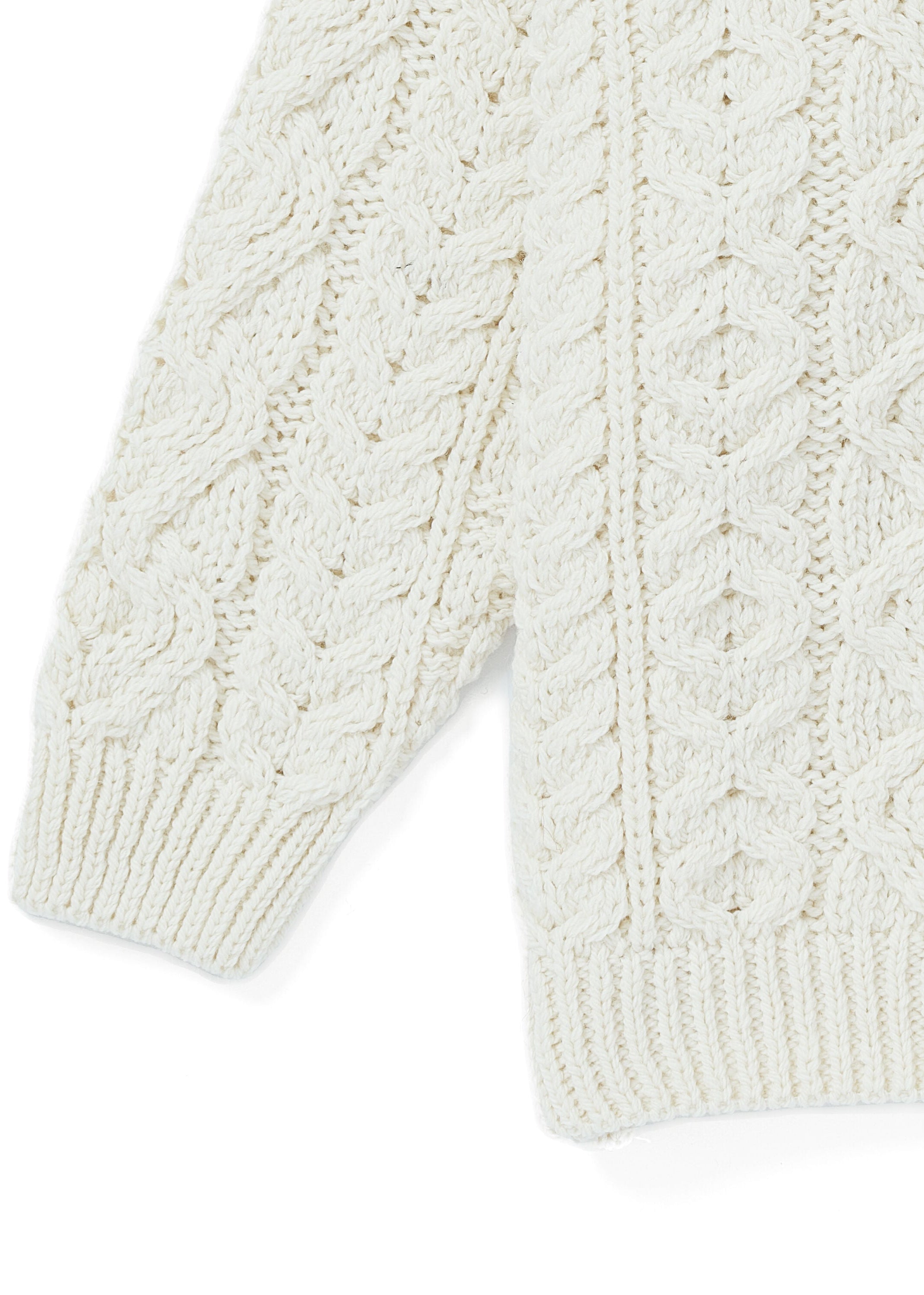 Kids Aran Sweater | Natural - Clearance