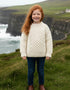 Children's Handknit Aran Sweater - Clearance