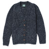 Ladies' Donegal Cardigan with Side Pockets - Charcoal