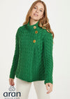 Aran 3 Buttons Trellis Cardigan