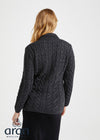 Merino Ladies Aran Cardigan