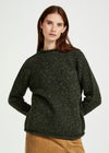 Ladies Donegal Roll Neck Sweater