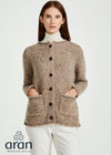 Ladies Donegal Wool Cardigan | Oatmeal