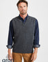Men's Aran Nepped Vest | Graphite - Clearance