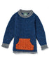 Childrens Roll Neck Sweater | Kangaroo Pocket - Clearance