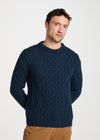 Aran Wool Sweater | Blackwatch