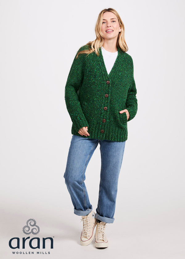 Ladies Tweed Cardigan | Valley Green