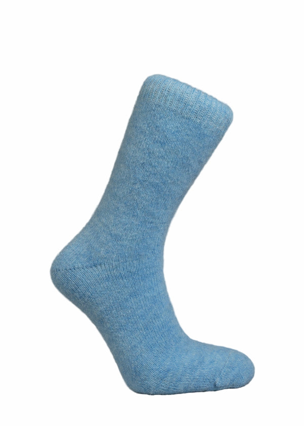 West of Ireland Alpaca Socks | Sky