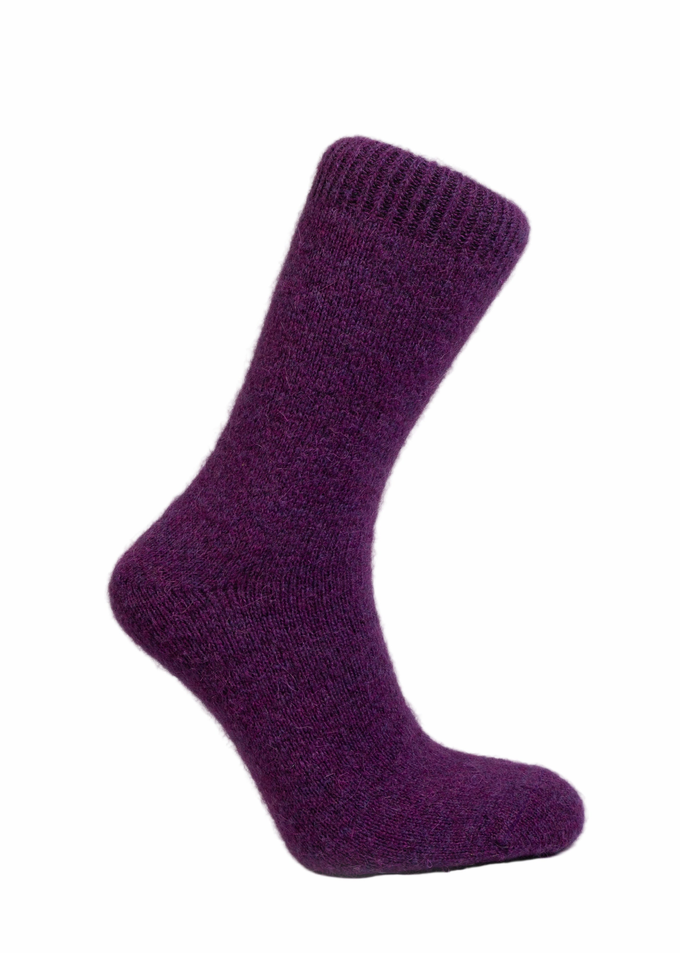 West of Ireland Alpaca Socks | Purple