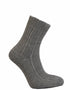 West of Ireland Superfine Alpaca Socks | Grey