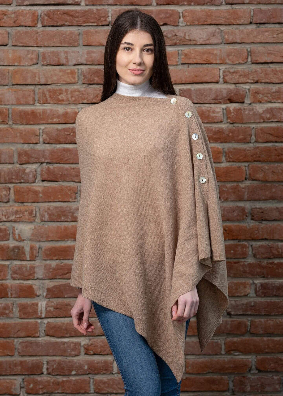 Lambswool Shawl | Beige