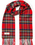 John Hanly Lambswool Scarf Royal Stewart