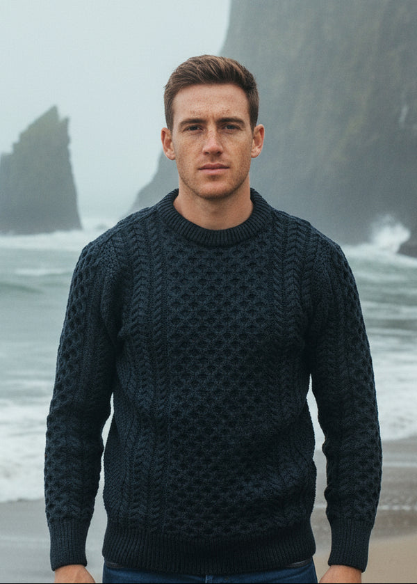 Unisex Aran Sweater | Blackwatch