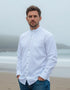 Civilian Men's Grandfather Shirt | White