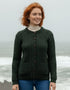 Aran Merino Wool Cable Knit Cardigan | Women's Irish Knitwear