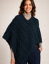 Poncho Aran en pure laine | Skiddaw - Liquidation