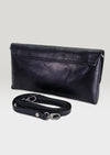Lee River Black Ciara Clutch Bag
