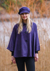Mucros Purple Herringbone Country Cape