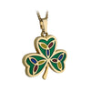 Gold Plated Shamrock Pendant