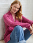 Ladies Tweed Cardigan | Pink