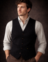 Donegal Tweed Black Waistcoat - Premium Irish Heritage Vest | Hatman of Ireland