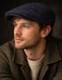 Donegal Tweed Flat Cap Navy | 100% Irish Wool | Hatman of Ireland
