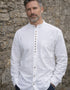 Civilian Men's Grandfather Shirt | White