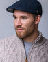 Killarney Pub Cap | Denim Herringbone