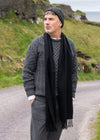 100% Cashmere Scarf | Charcoal